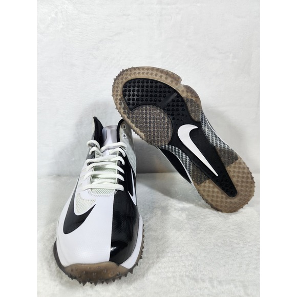 Nike Vapor Pro Men's 3/4 Destroyer Mid Turf Football/ Lacrosse Cleats 527879-100 - Picture 8 of 12